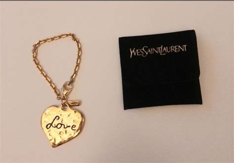 ysl sleutelhanger|ysl earrings and necklaces.